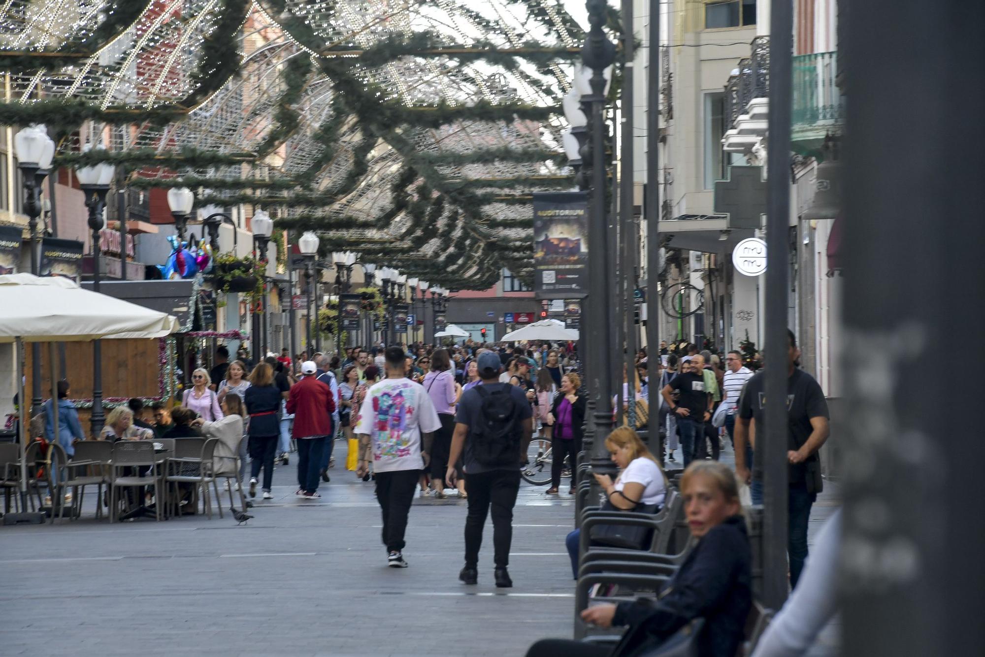 Compras navideñas y del Black Friday en Las Palmas de Gran Canaria