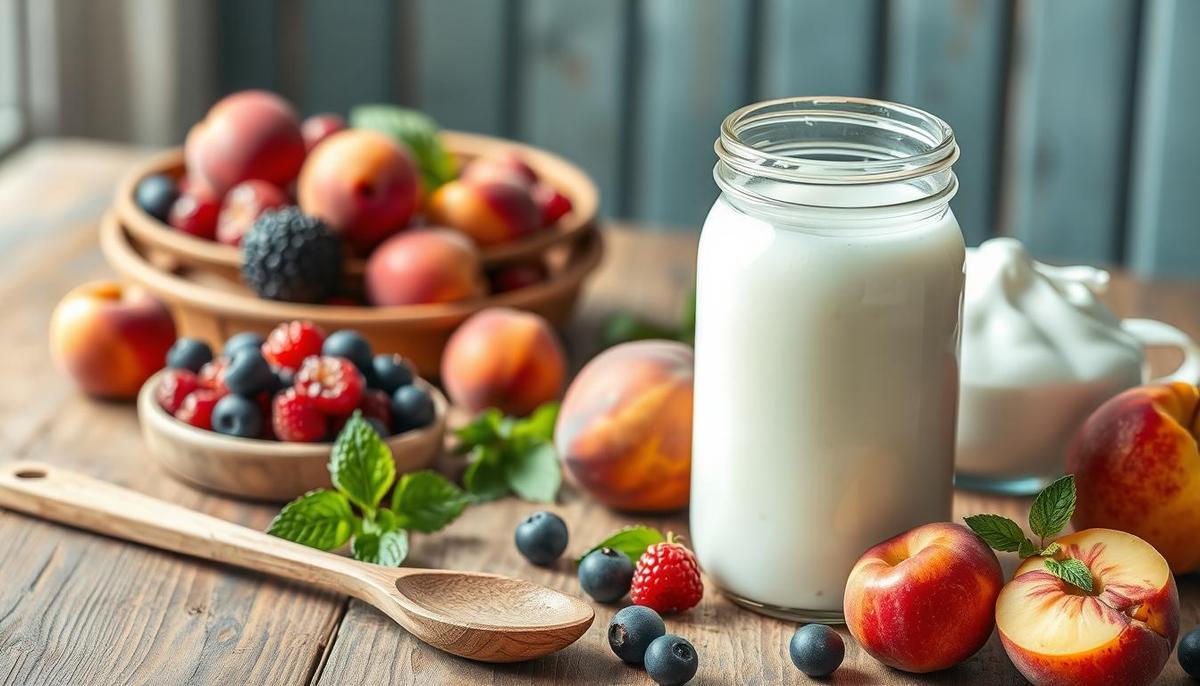 Kefir con frutas