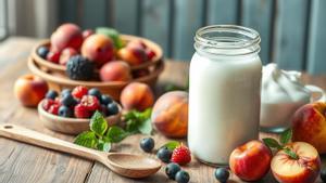 Kefir con frutas