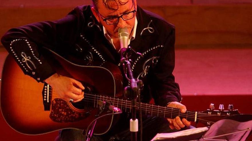 Richard Hawley durante el concierto.