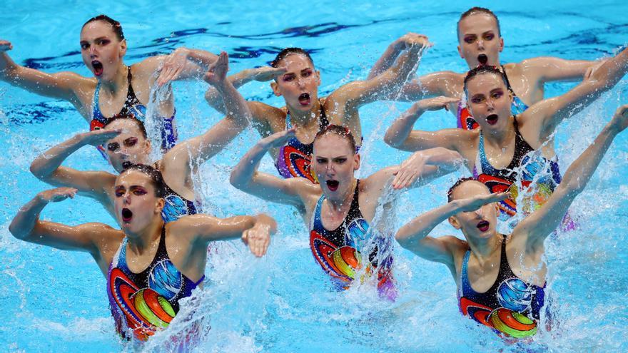 España acaba séptima y Rusia prologa su reinado en la natación artística