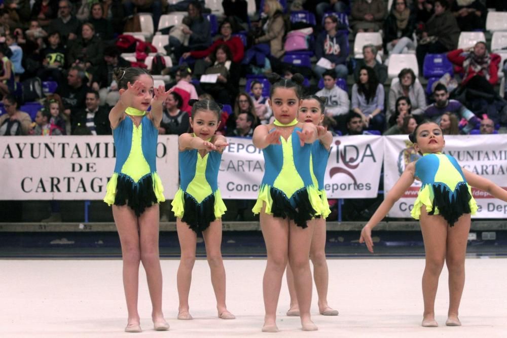 Campeonato de gimnasia rítmica en Cartagena