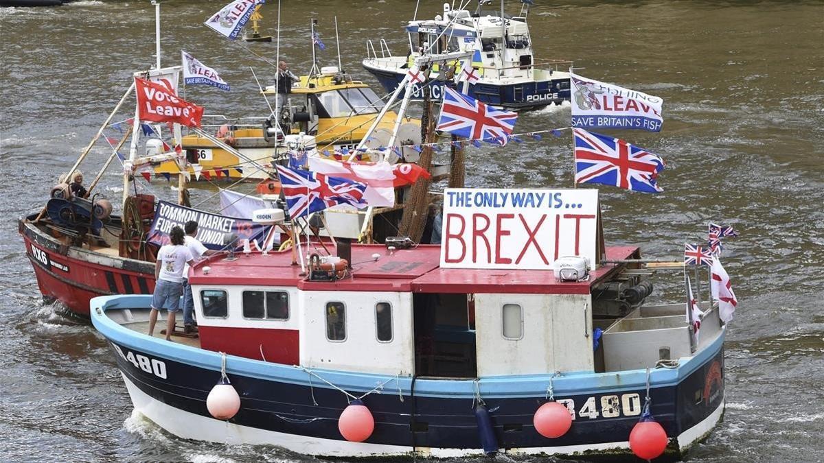 pesca francesa en caladeros britancos brexit