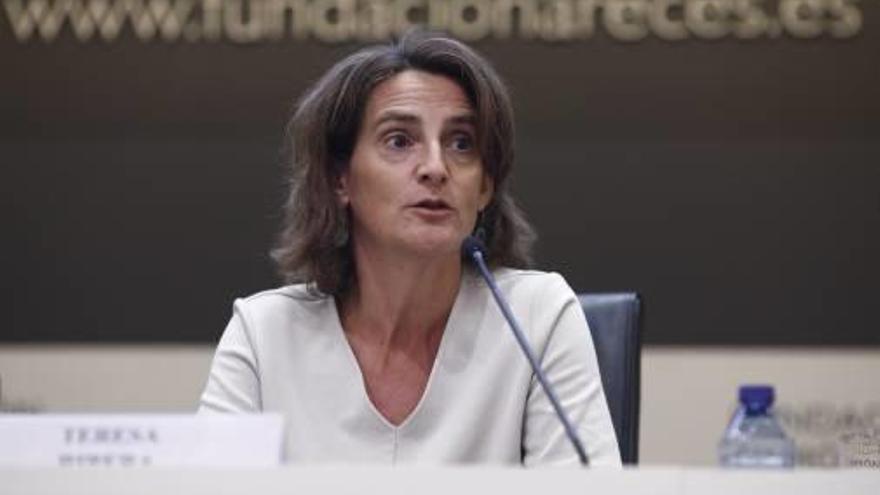 La ministra per a la Transició Ecològica, Teresa Ribera