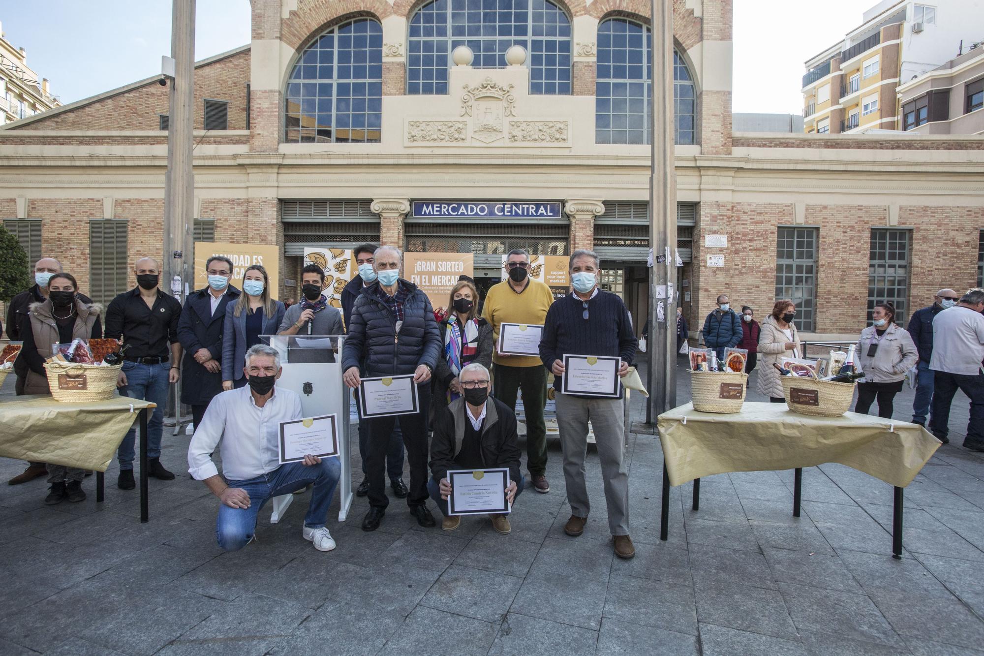 Brindis de Navidad de los mercados municipales