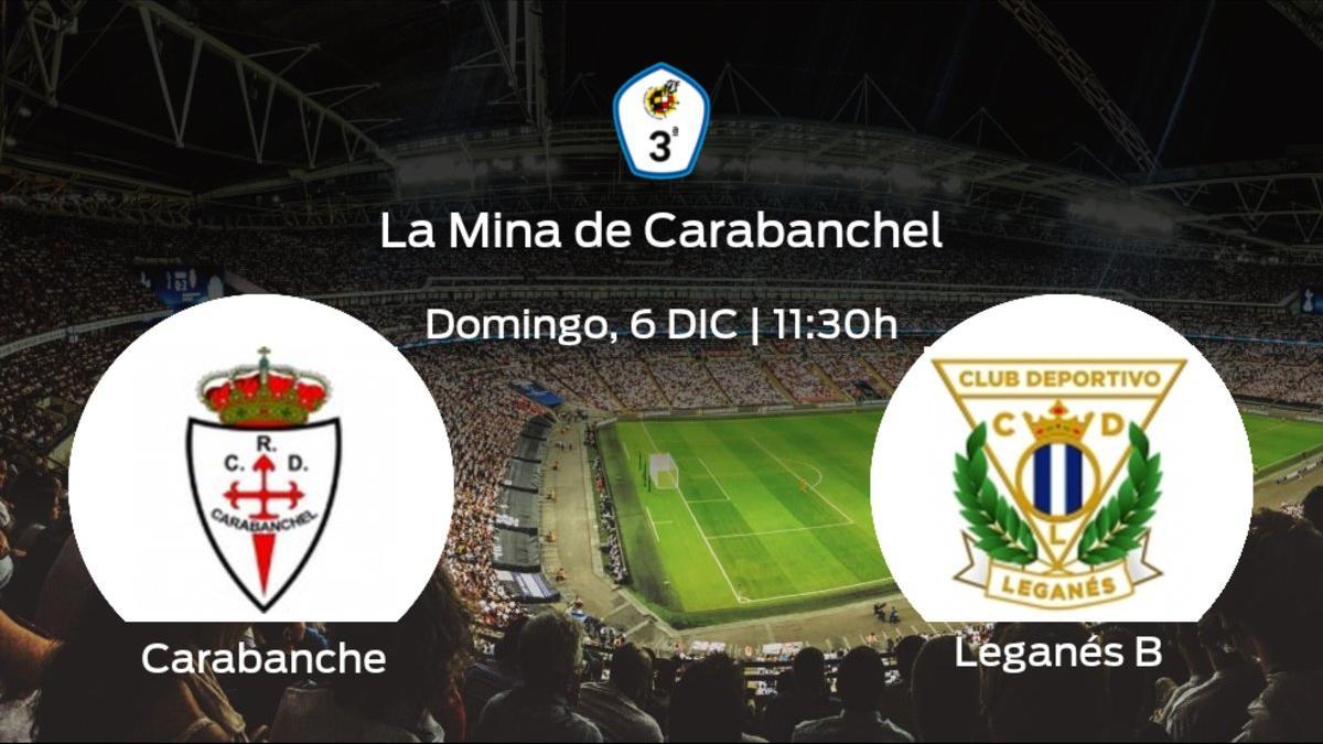 Previa del partido: el Real Carabanchel recibe al Leganés B