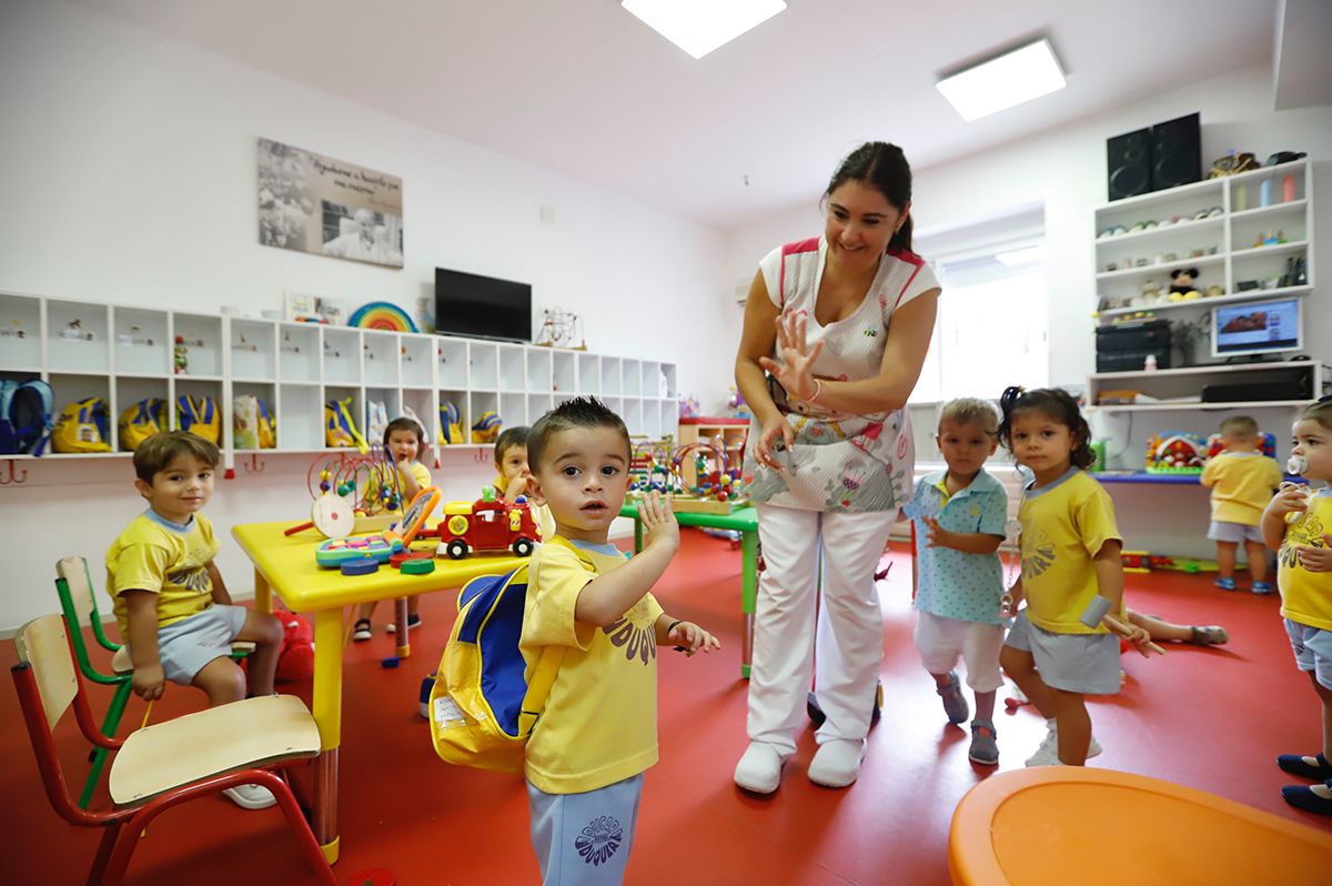 Primer día de clase en las escuelas infantiles