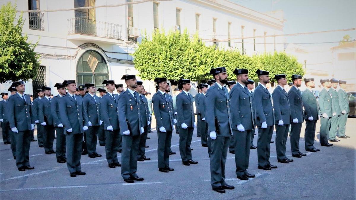 Un total de 62 guardias civiles en prácticas se incorporarán a los puestos de la provincia de Córdoba