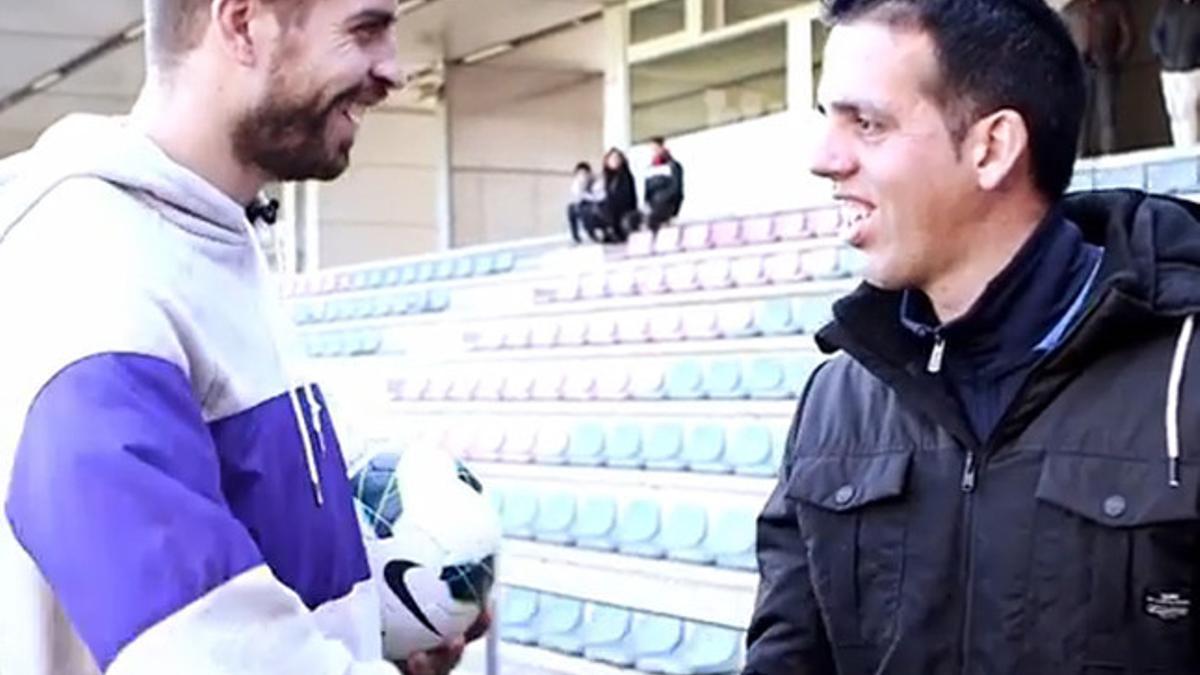 Gerard Piqué en el vídeo promocional del MIC Integra