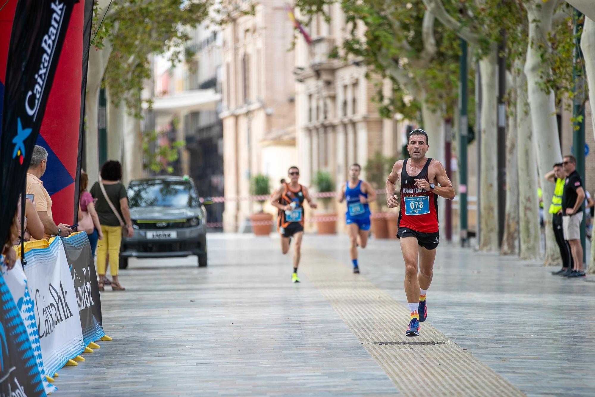 I Carrera Solidaria Alfonso X de Murcia, en imágenes