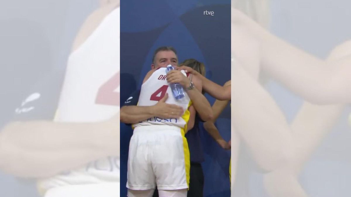 El desconsolado llanto de Mariona Ortiz tras perder la final del Eurobasket