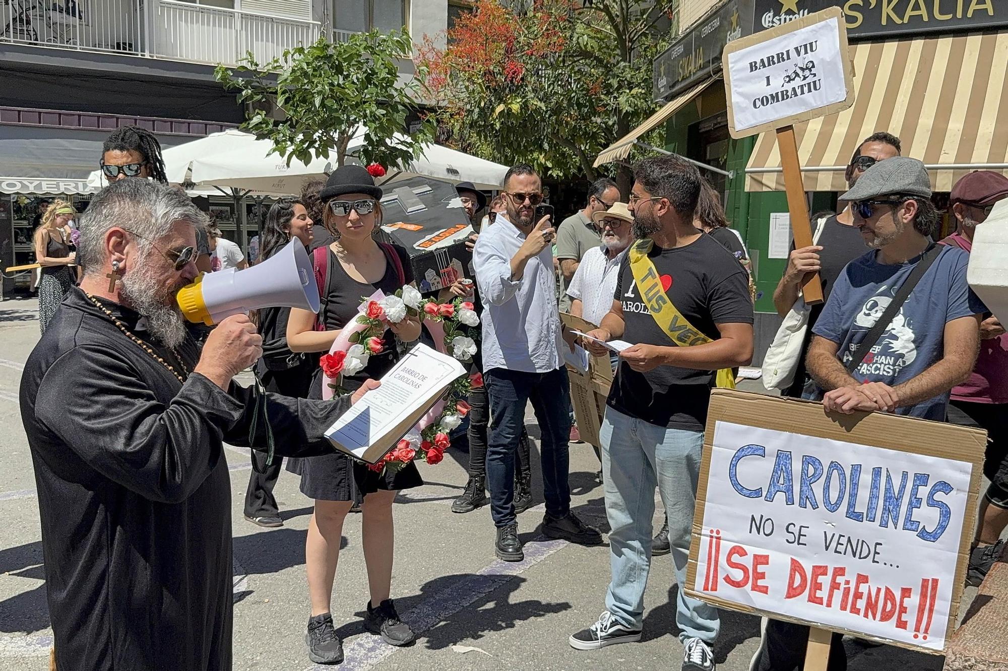 "Carolinas no se vende, se defiende"