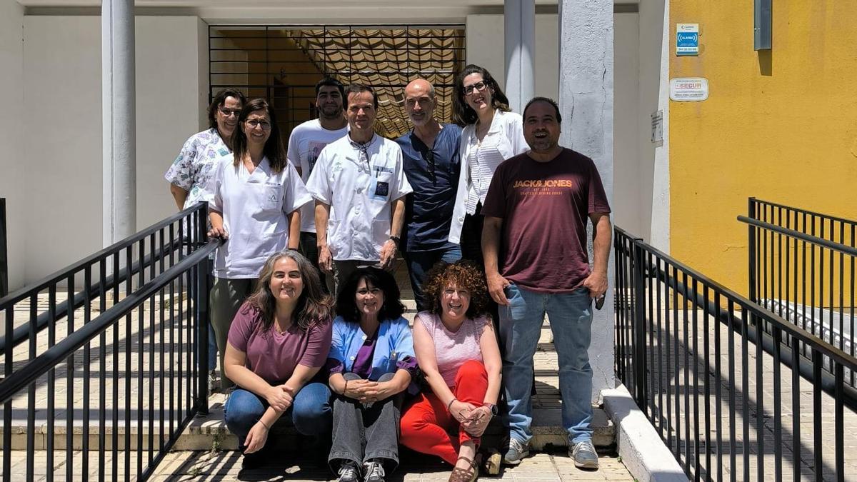 Equipo de Enfermería del Centro de Salud San Pablo.
