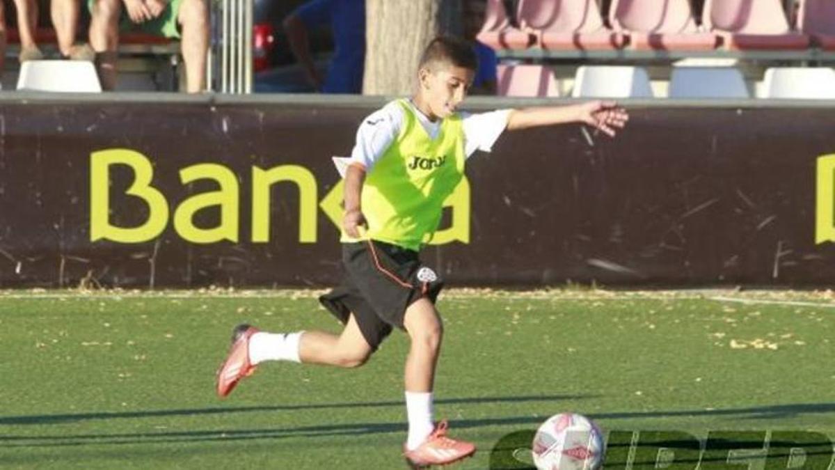 Ferhat Cogalan en su etapa en la Academia del Valencia CF