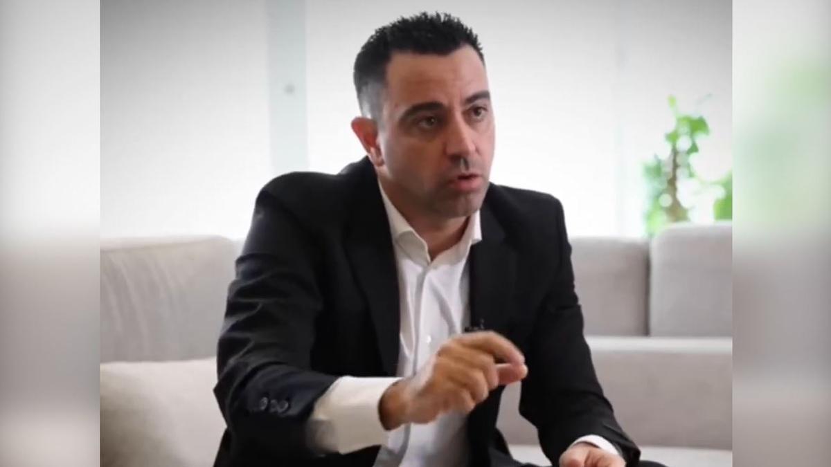 Xavi Hernández rompe su silencio y se pronuncia sobre su regreso a los banquillos
