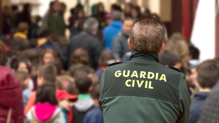 Un agente de la Guardia Civil.