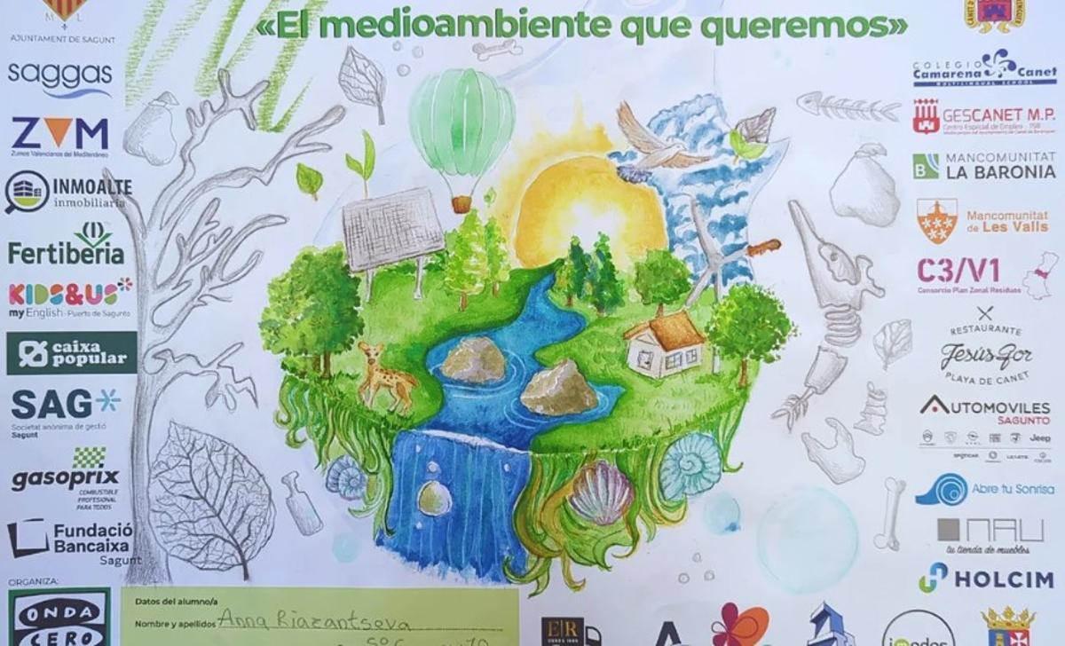 Dibujo ganador de Anna Riazantseva