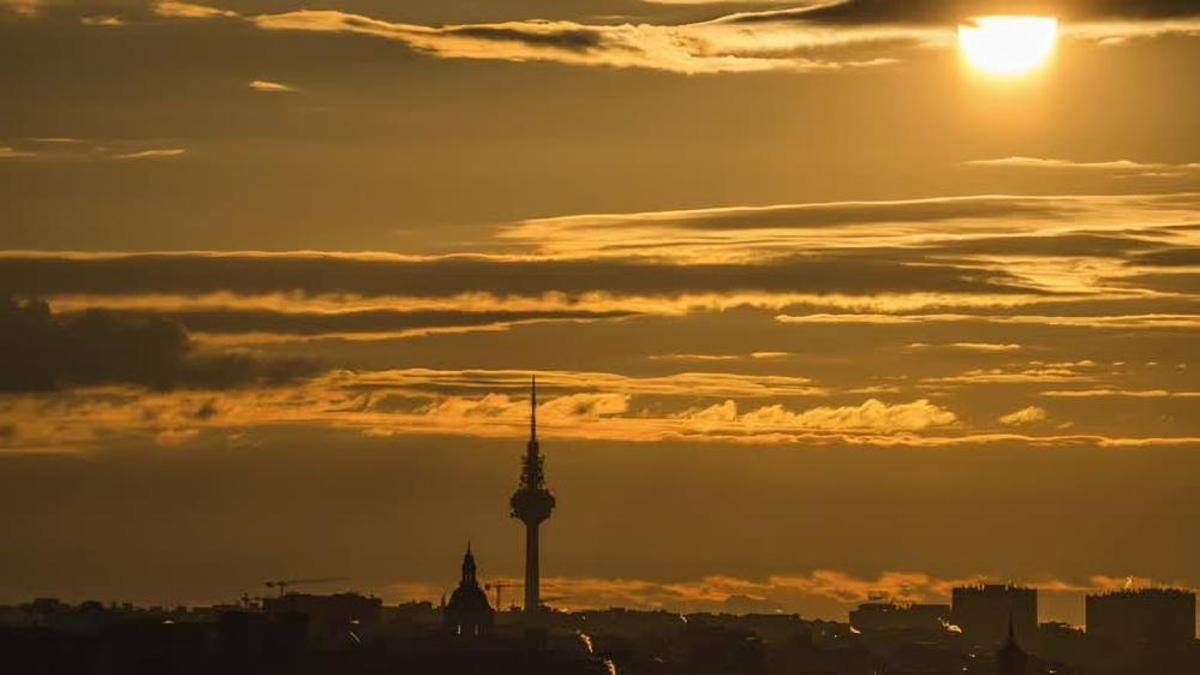 El sol radiará con fuerza Madrid hasta la llegada de una nueva DANA de cara al domingo.