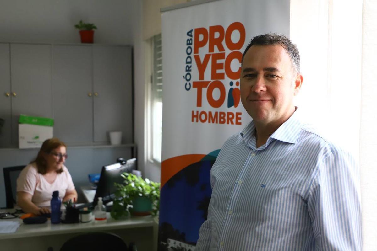 El director presidente de Proyecto Hombre en Córdoba, Jesús Tamayo.