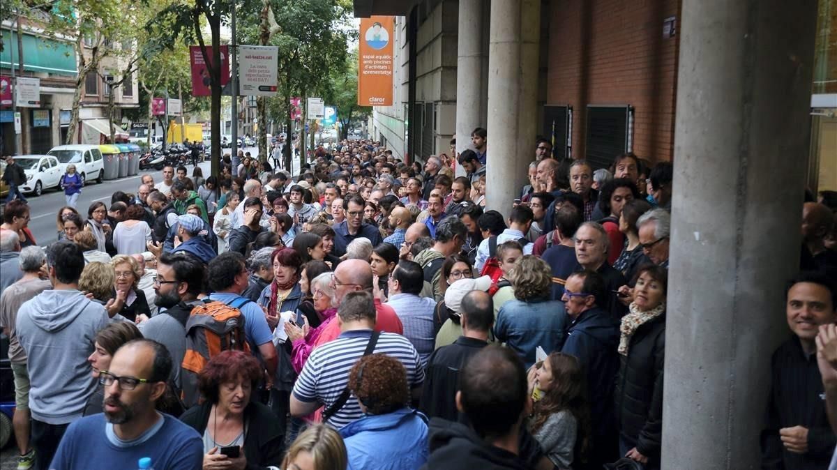 La jornada en Cataluña en fotos