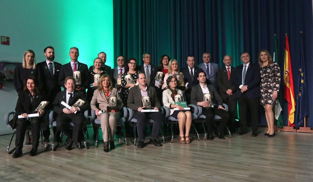 El Gobierno andaluz entrega los premios Bandera de Andalucía con motivo del 28-F Adelfa Calvo, Manuel Sarria, Francisco Cabello y la Escuela Superior de Arte Dramático, entre los galardonados