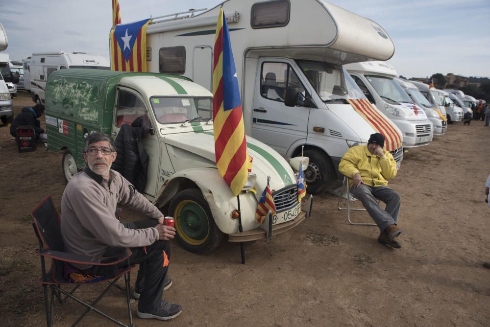 Acte a l'esplanada de Lledoners convocat per Assem