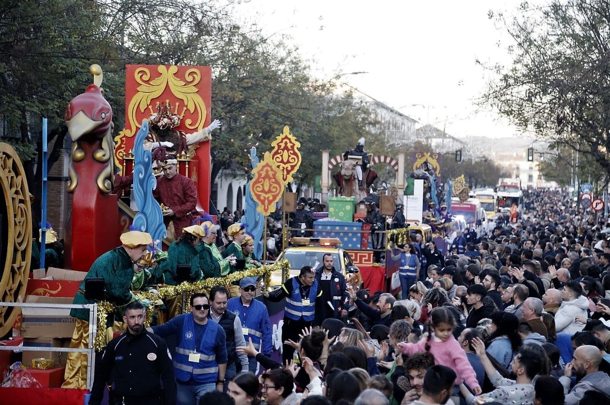 Imagen de archivo de la Cabalgata de los Reyes Magos en Córdoba.
