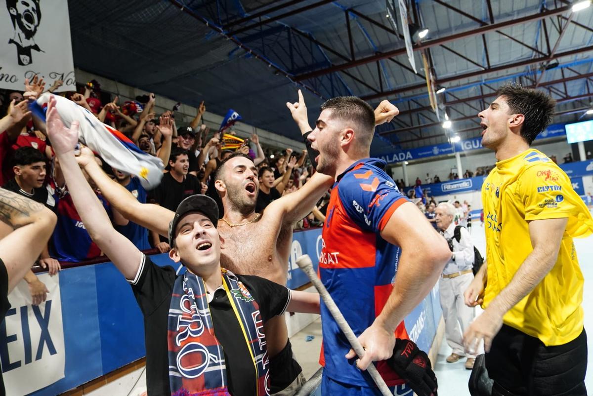 Les millors fotos del quart partit entre l'Igualada i el Liceo