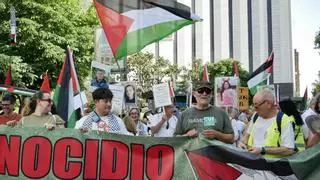 Zaragoza clama contra el genocidio en Palestina: "No podemos ser insensibles"