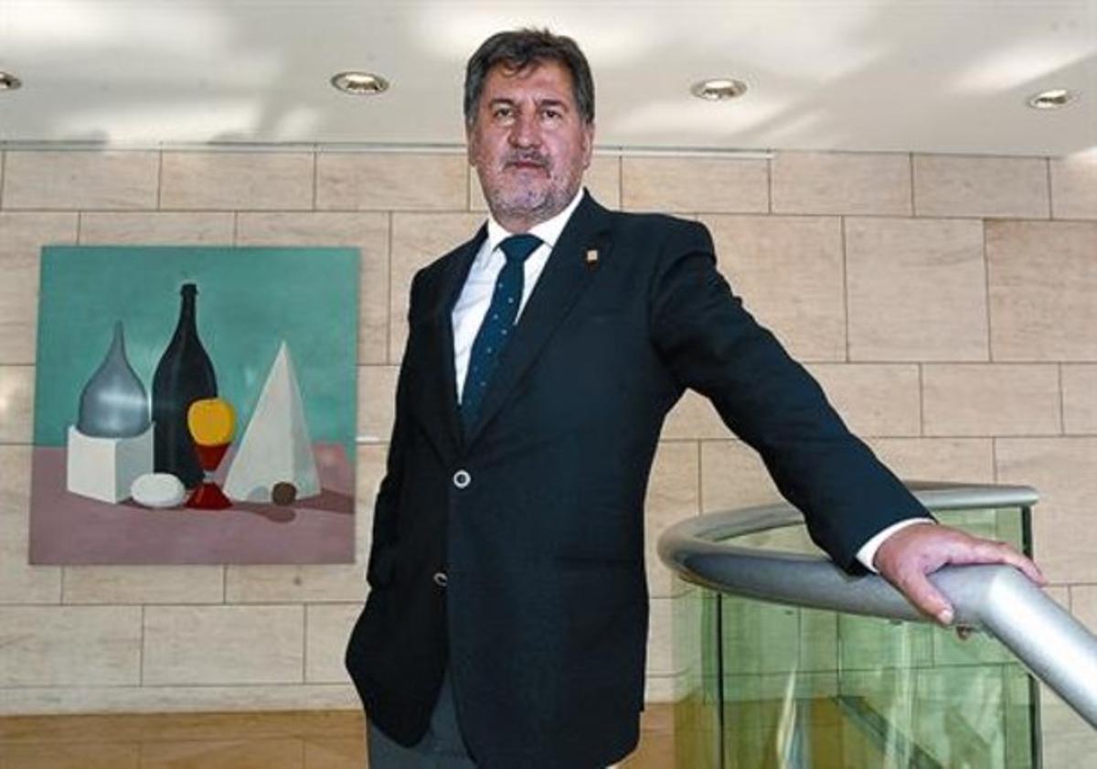 Amancio López Seijas, a l’Eurostars Grand Marina Hotel de Barcelona. Amancio López Seijas, a l’Eurostars Grand Marina Hotel de Barcelona.