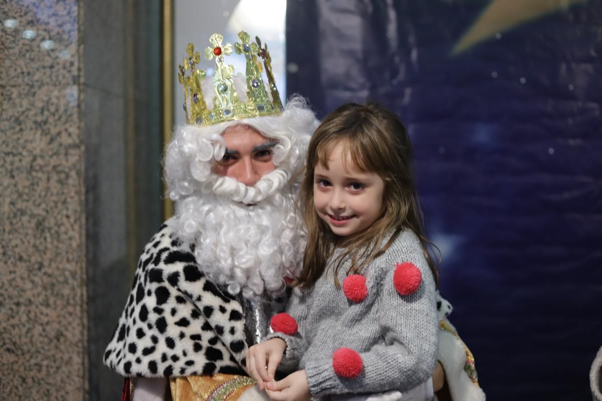 Fotos con los Reyes Magos realizadas el 4 de enero de 2018