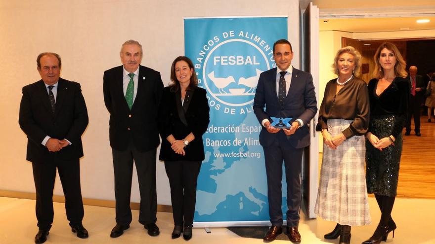 La Federación Española de Bancos de Alimentos premia a Caja Rural de Extremadura