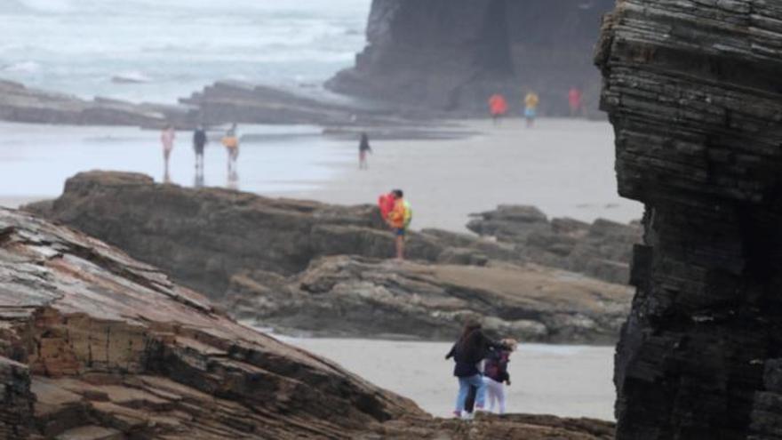 Playas de As Catedrais, en Ribadeo.