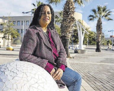 Romary Vaamonde Sánchez, en el campus del Riu Sec.