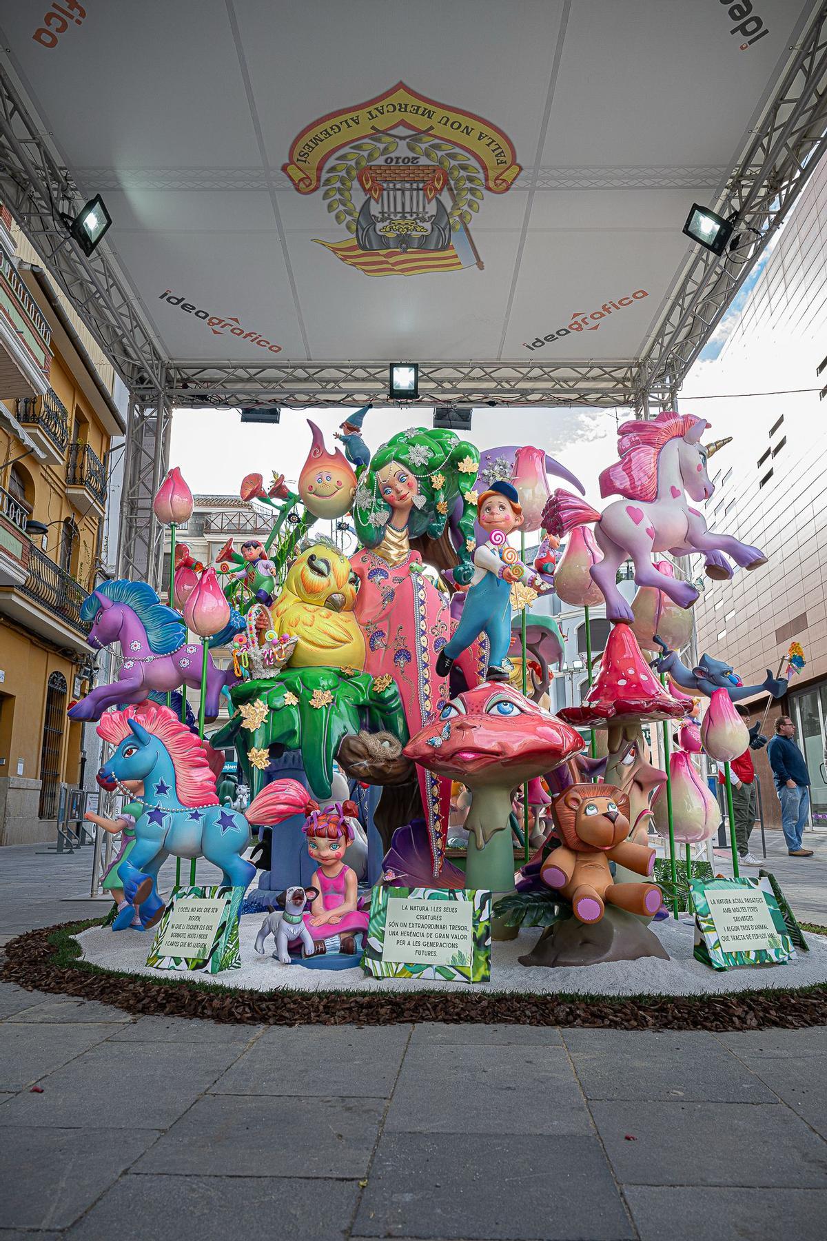 Falla infantil de Nou Mercat.