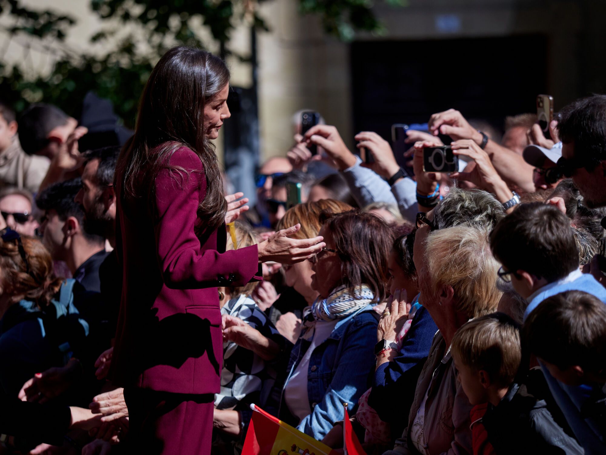 EN IMÁGENES: Leonor se da un baño de multitudes en su estreno como Princesa de Viana