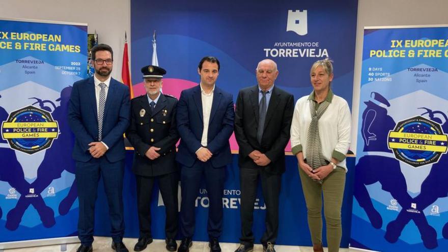 Torrevieja acogerá los Juegos Europeos de Policías y Bomberos