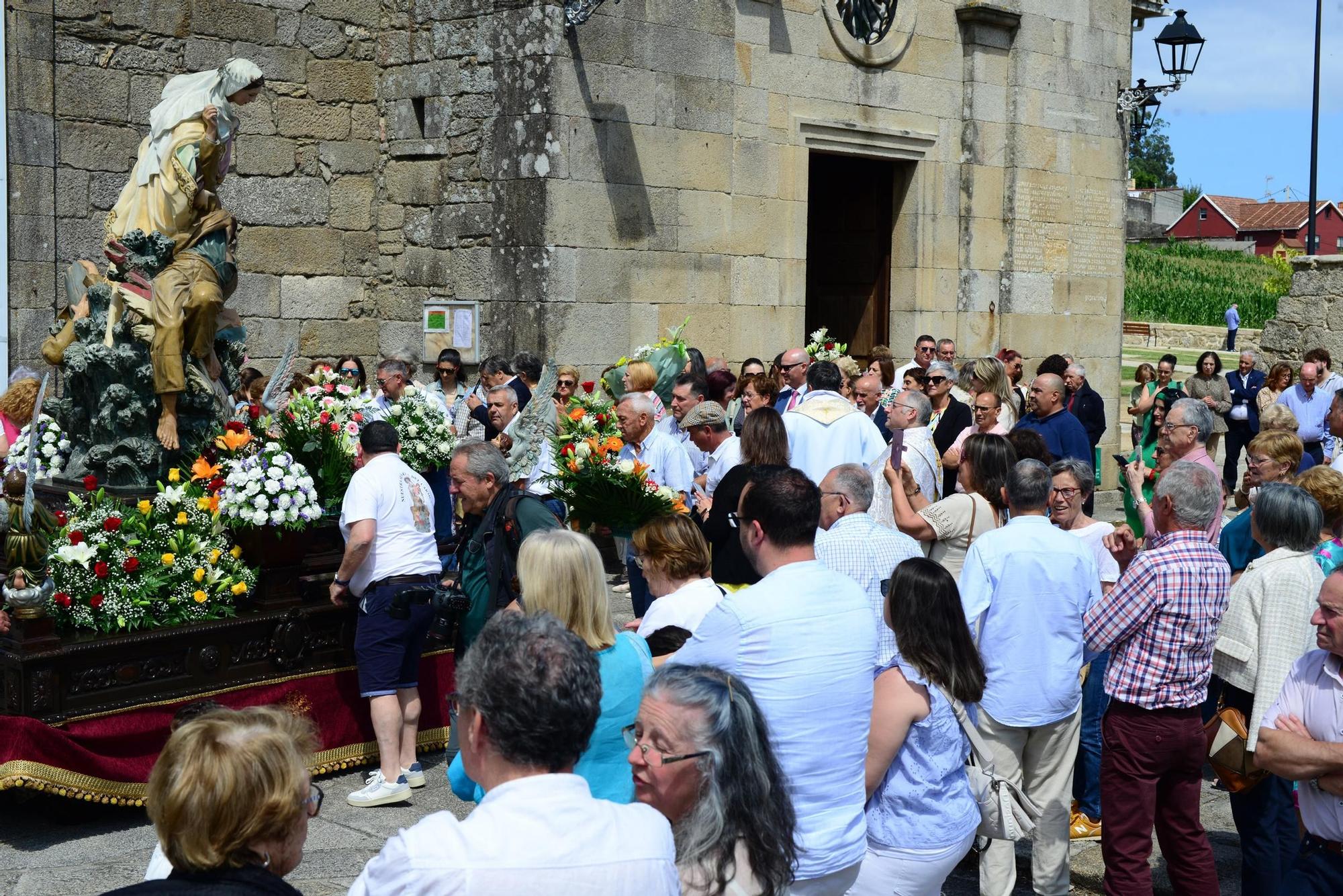 Las celebraciones en honor a la Virgen del Carmen en O Morrazo. La procesión en Bueu