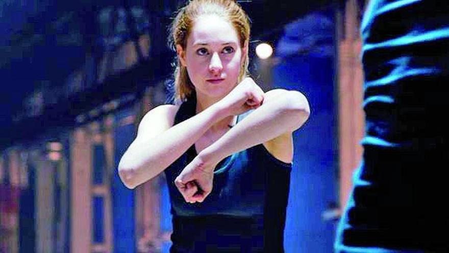 Shailene Woodley, en acción.
