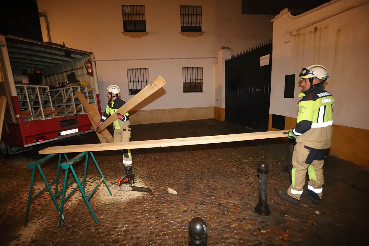 Desalojada la Casa de Paso de la lagunilla ante el riesgo de derrumbe