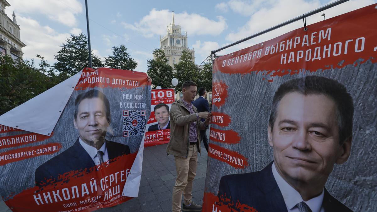 Preparaciones electorales en Rusia