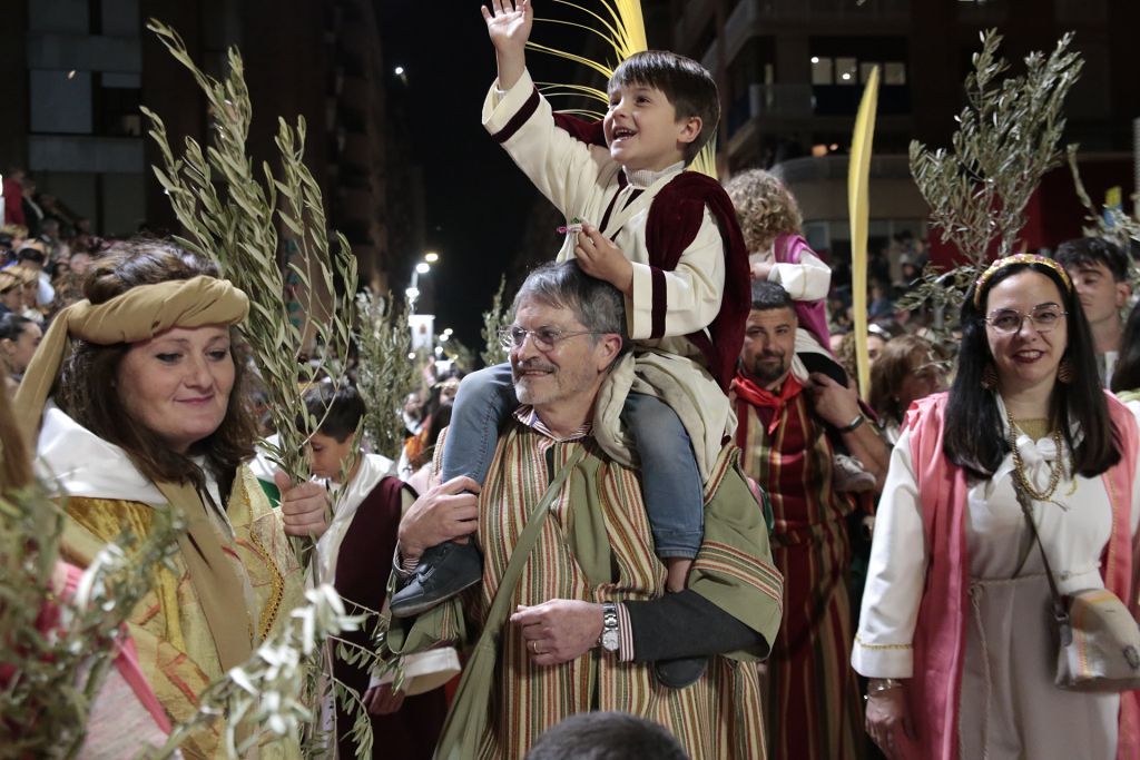 Las imágenes de la procesión de Domingo de Ramos en Lorca