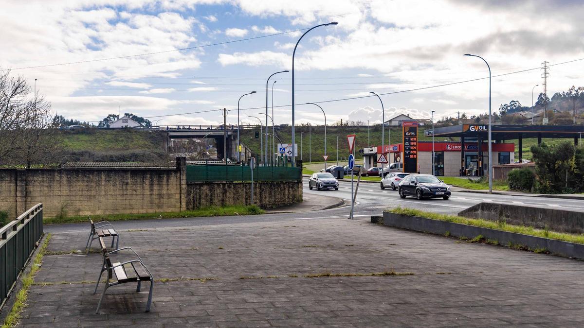 La nueva gasolinera se situará a pocos metros frente a otra en O Castiñeiriño.
