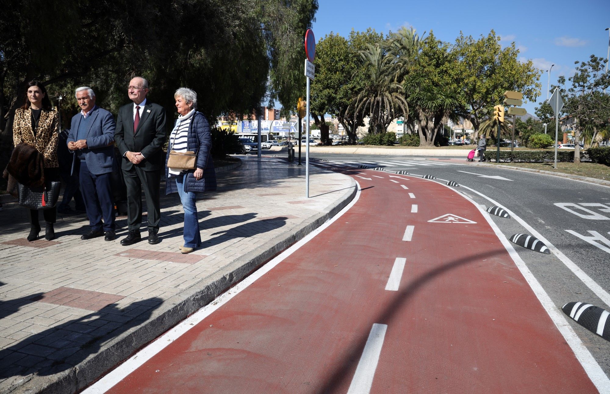 Málaga pone en servicio dos nuevos carriles bici