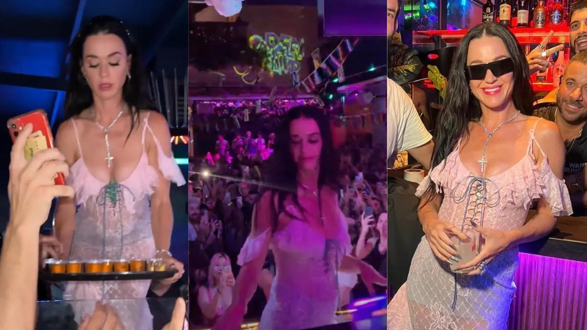 Katy Perry en su visita a Barcelona por las celebraciones del Orgullo Gay