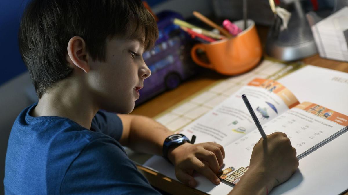 So stellen sich manche Eltern einen Teil der Ferien vor. Die Kinder weniger.  | FOTO: KIRSTEN NEUMANN/DPA