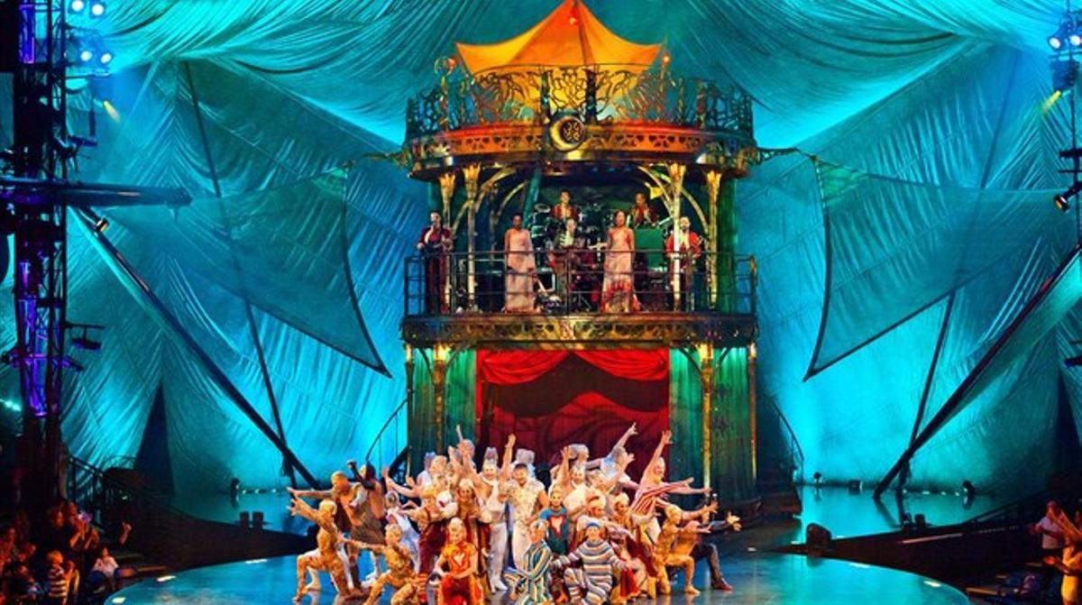 ’Kooza’, del Cirque du Soleil, a Port Aventura, l’estiu del 2014.