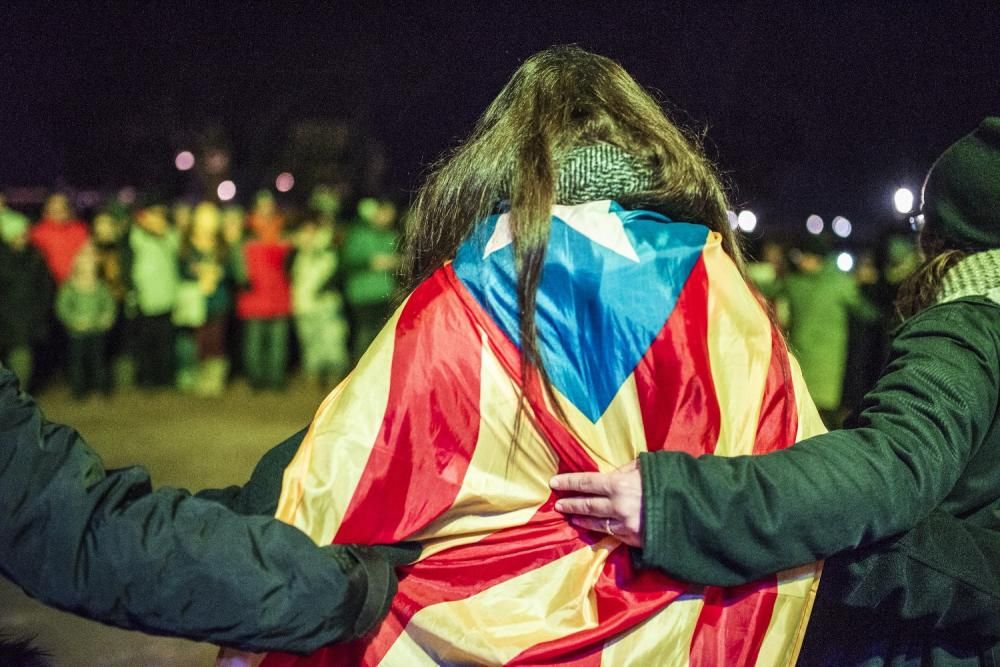 Prop de 3000 persones celebren el Cap d'Any a l'es