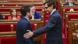 El pleno del Parlament acoge el debate de investidura