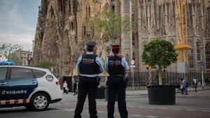 05/06/2019 Dispositivo De Los Mossos D’esquadra En La Sagrada Familia De Barcelona